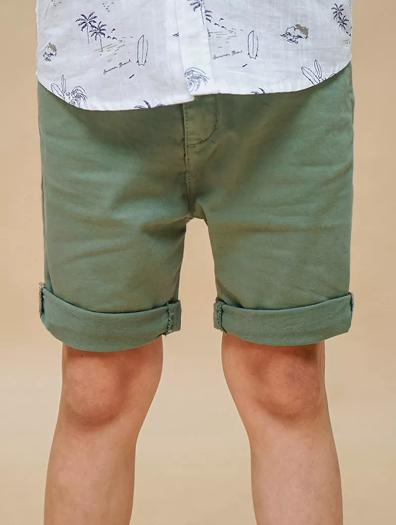 Bermuda couleur garçon